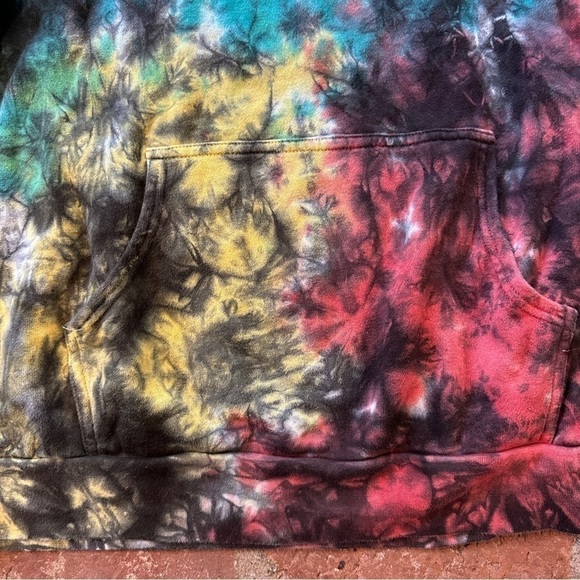 Day N Night 2017 Festival Tie Dye Hoodie size medium Lamar/Travis/Chance - Picture 3 of 16